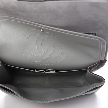 Chanel Caviar Iridescent Calfskin 2.55 Reissue 226 Flap Brown Grey 5 of 10