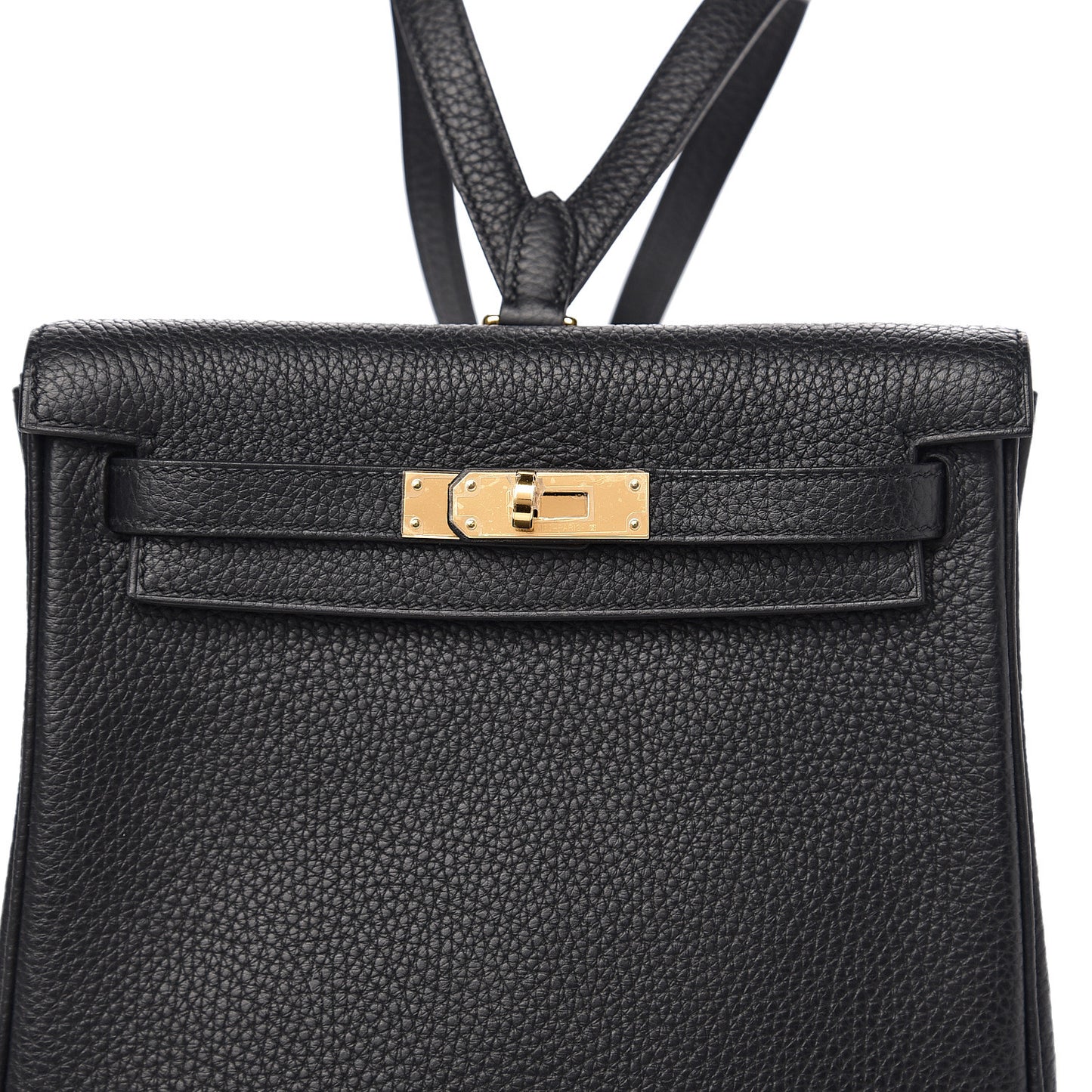 Taurillon Clemence Kelly Ado Backpack Black
