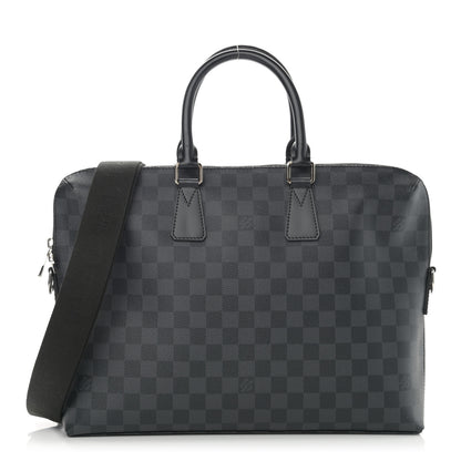 Louis Vuitton Damier Graphite Porte-Documents Jour 1 of 10