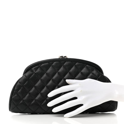 Chanel Caviar Quilted Timeless Clutch Black 3 of 8