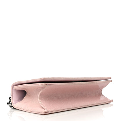 Christian Dior Ceramic Effect Deerskin Small Diorama Flap Bag Pink 4 of 26
