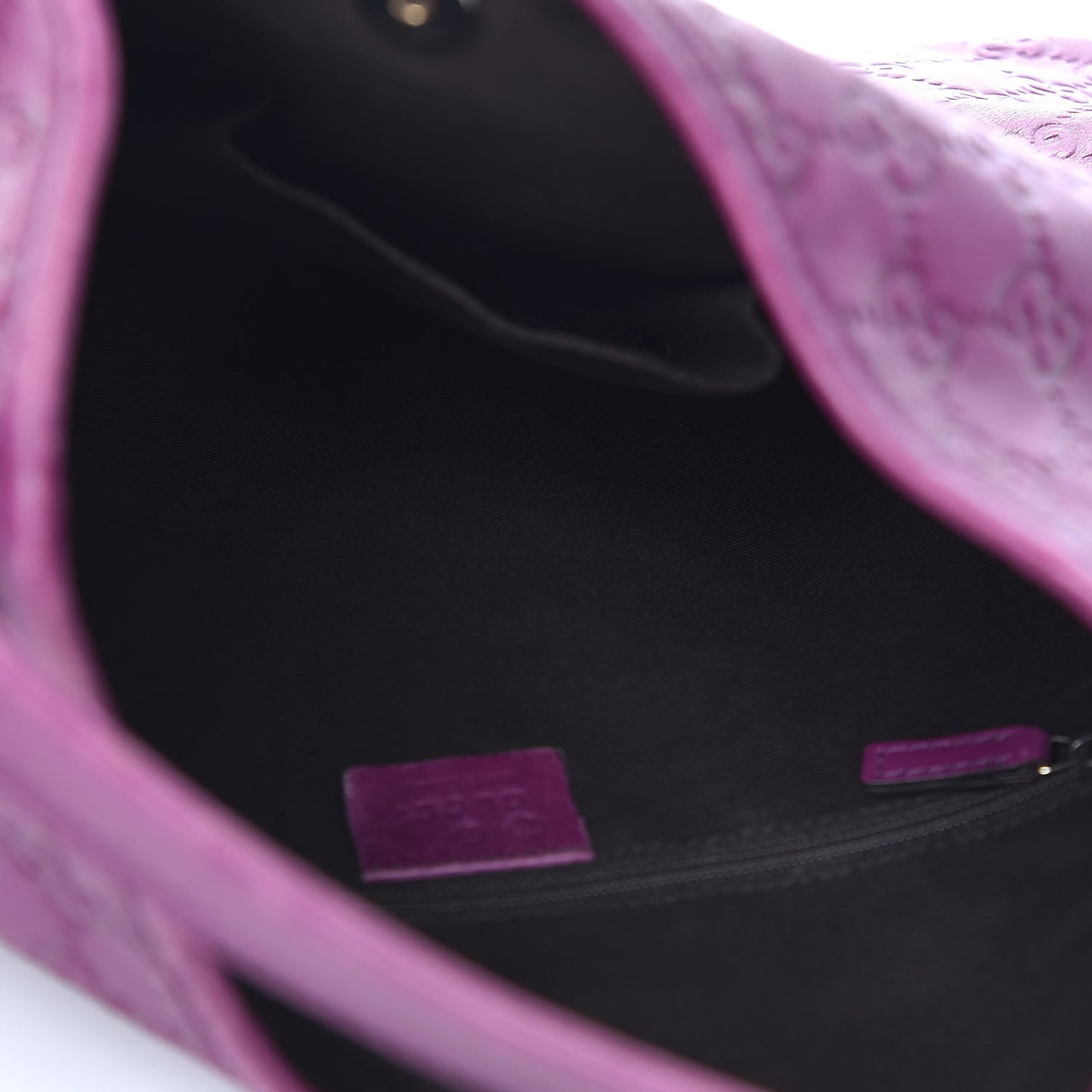 Guccissima Medium New Britt Hobo Purple