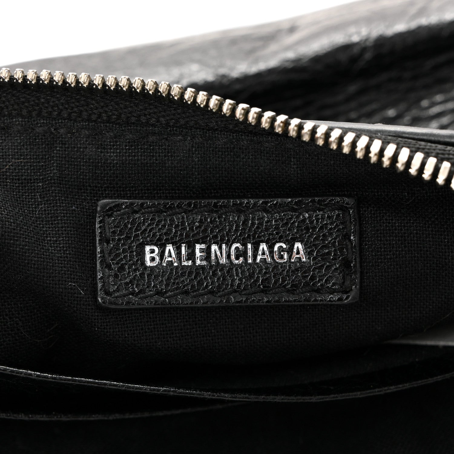 Balenciaga Agneau Arena Le Cagole Mini Purse With Chain Black 6 of 11