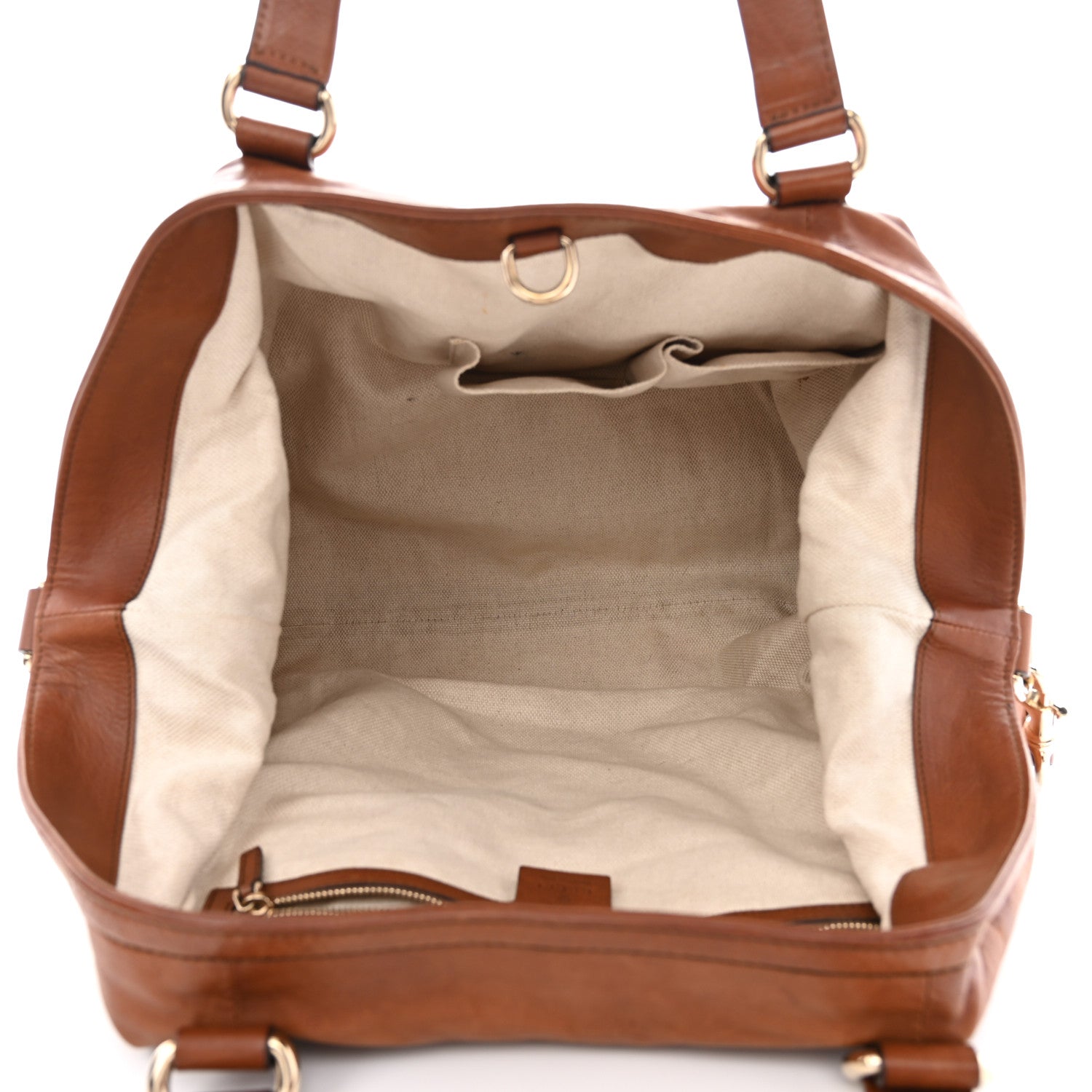 Gucci Calfskin 1973 Hobo Brown 5 of 9