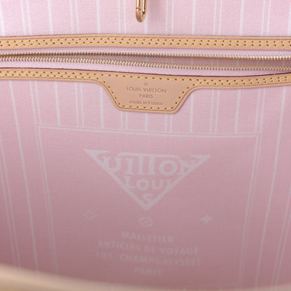 Louis Vuitton Monogram Giant By The Pool Neverfull MM Light Pink 8 of 10