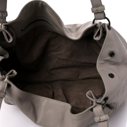 Bottega Veneta Buffalo Shoulder Bag Stone 4 of 13