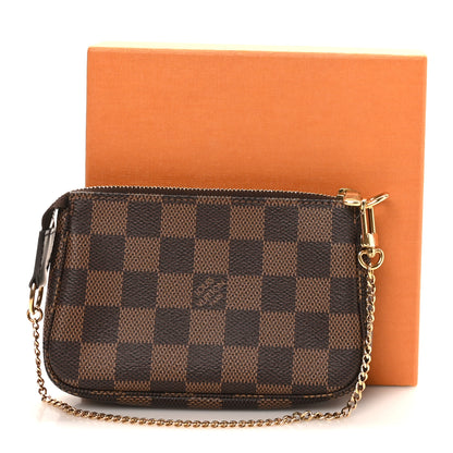 Louis Vuitton Damier Ebene Mini Pochette Accessories 10 of 10