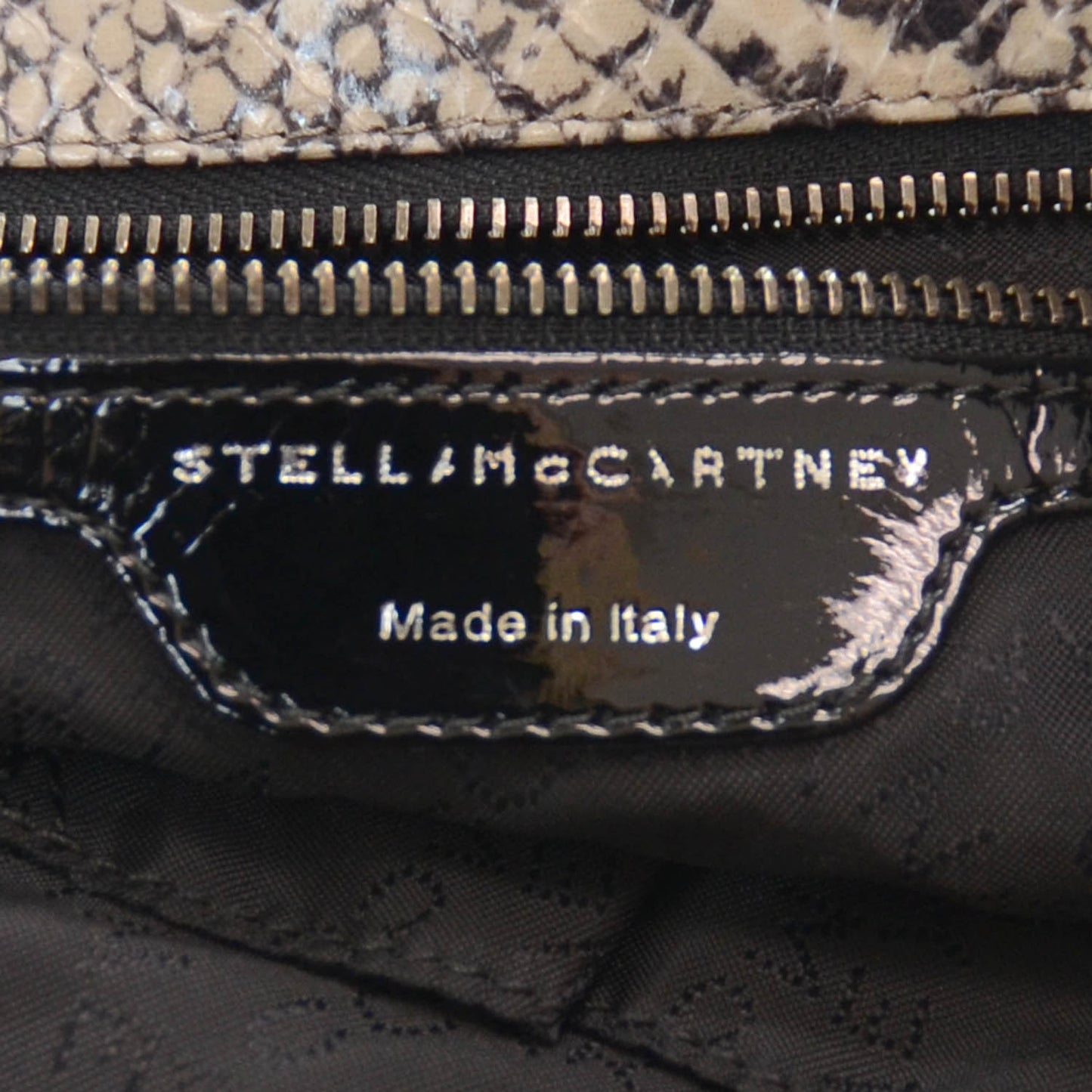Faux Python Large Falabella Tote