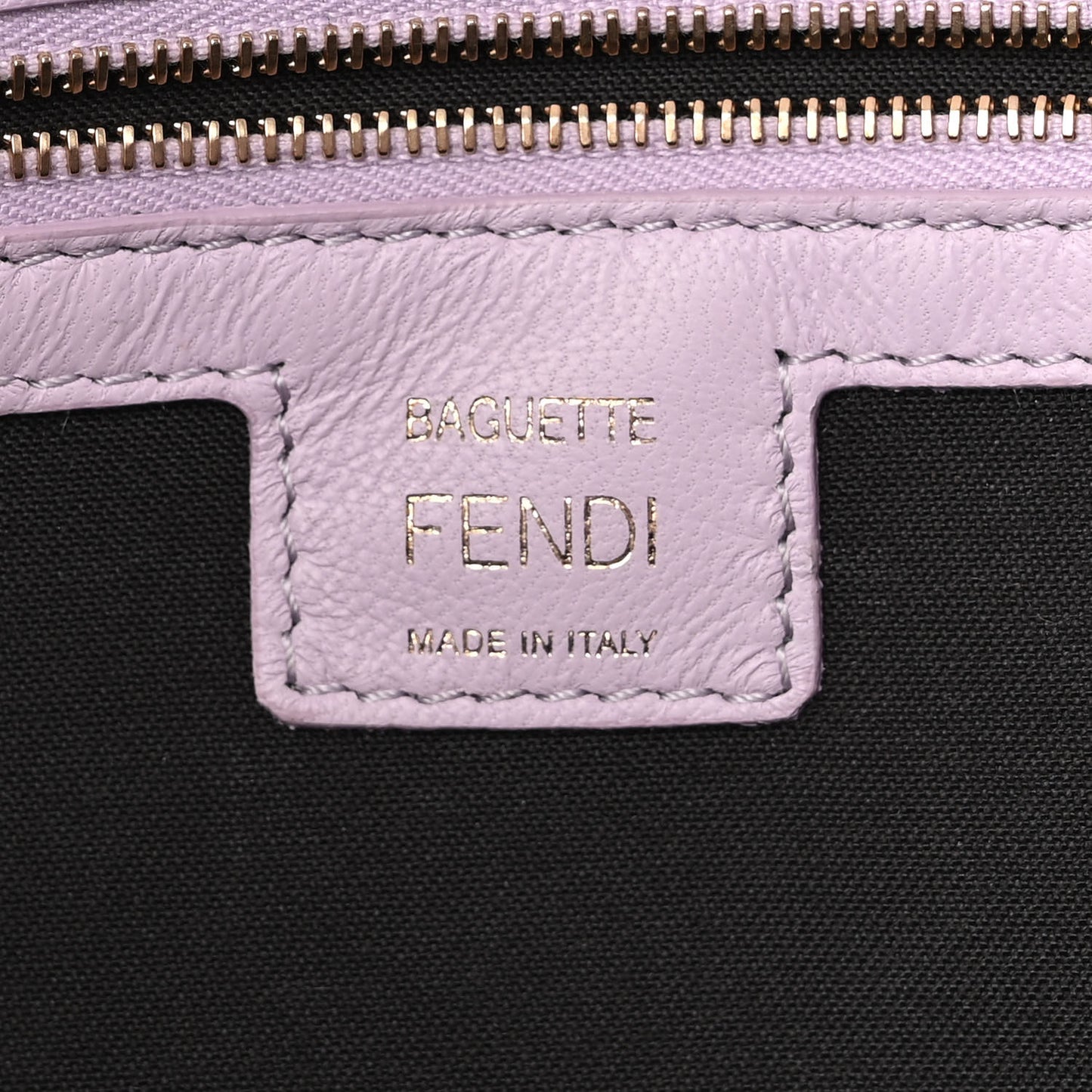Nappa FF 1974 Embossed Baguette Anemone