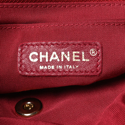 Chanel Lambskin Quilted Small Urban Spirit Backpack Dark Pink 6 of 10