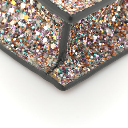 Jimmy Choo Coarse Glitter Mini Paris Crossbody Mochi 10 of 12