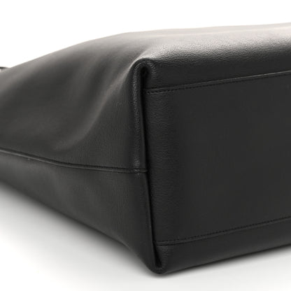 Saint Laurent Calfskin Medium Shopping Tote Black 10 of 13