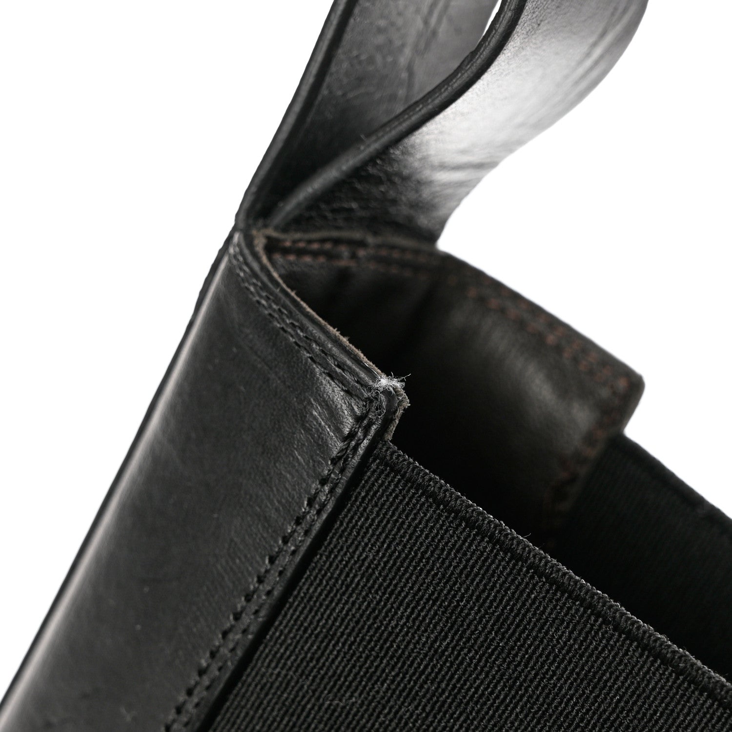 Bottega Veneta Calfskin The Tire Chelsea Boots 40 Black Hollyhock 11 of 13