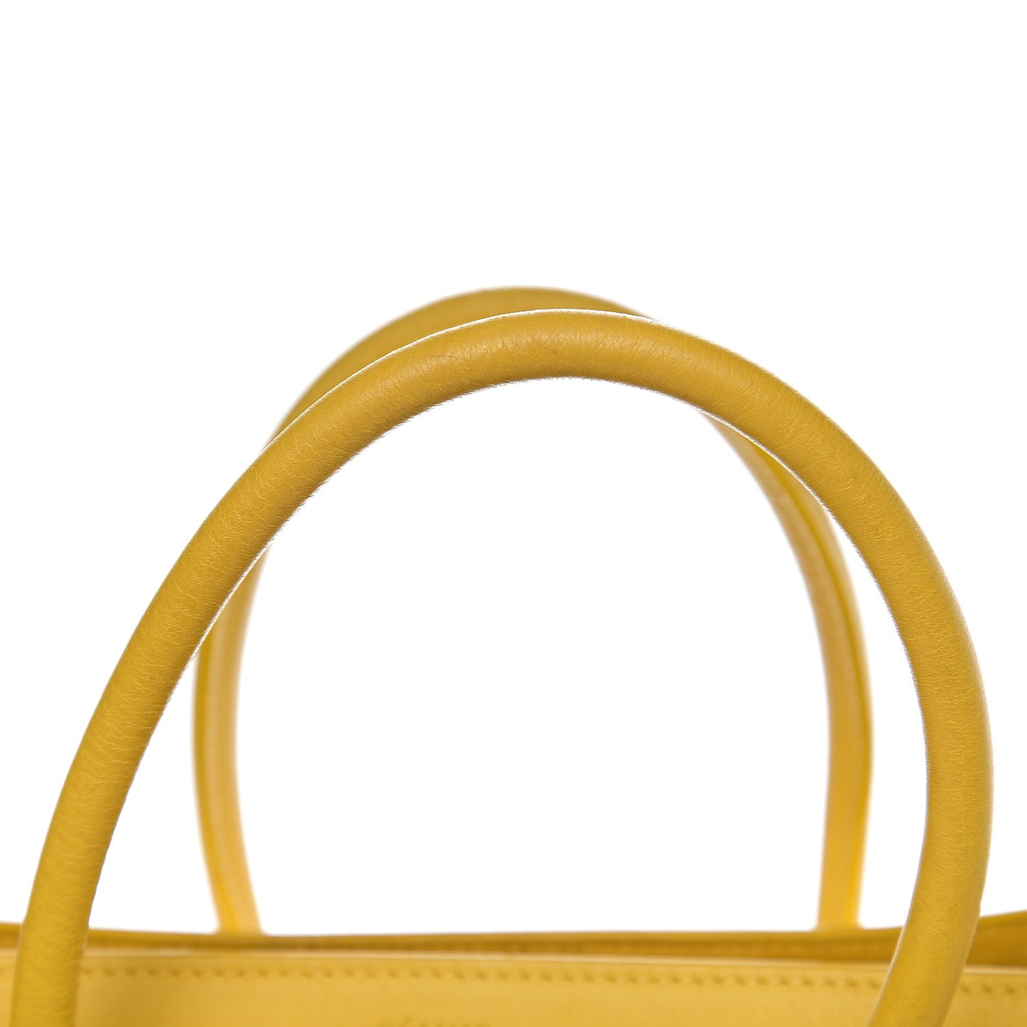 Smooth Calfskin Medium Phantom Luggage Sun Yellow