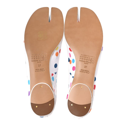 Maison Margiela PVC Confetti Printed Tabi Ballerina Flats 37 Multicolor 6 of 9