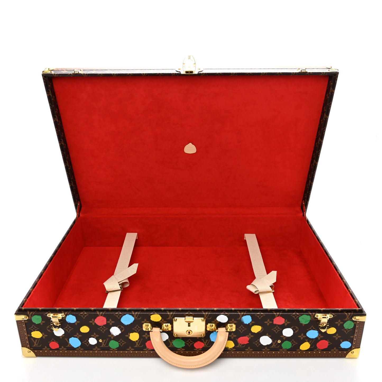 LV X YK Monogram Dots Bisten 80 Multicolor