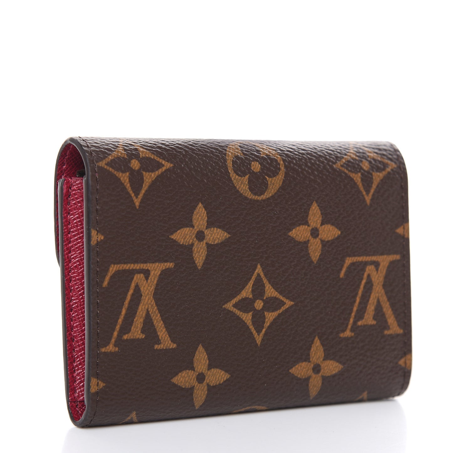 Monogram Rosalie Coin Purse Fuchsia