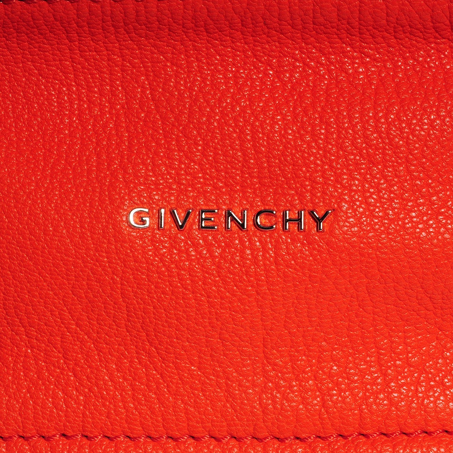 Sugar Goatskin Mini Pandora Bright Orange