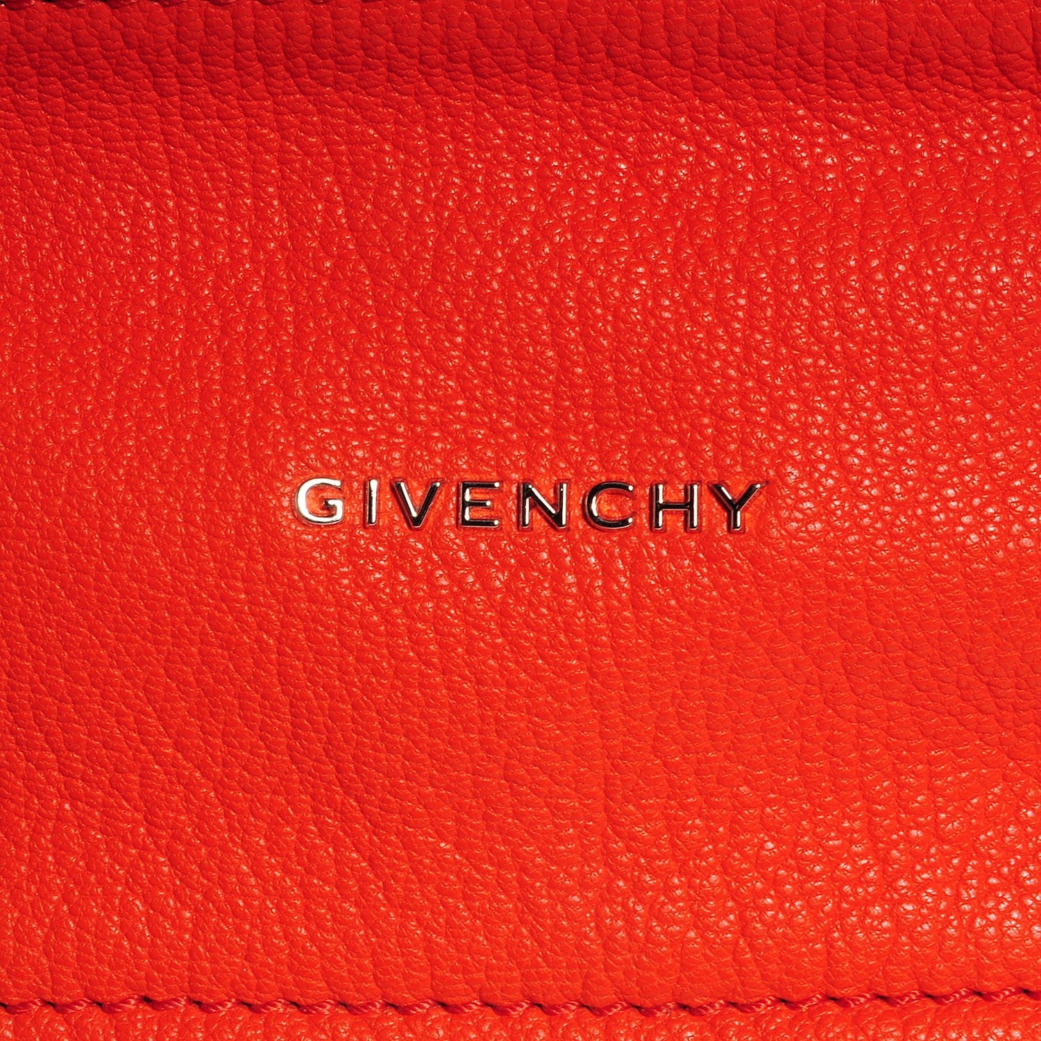 Givenchy Sugar Goatskin Mini Pandora Bright Orange 8 of 8