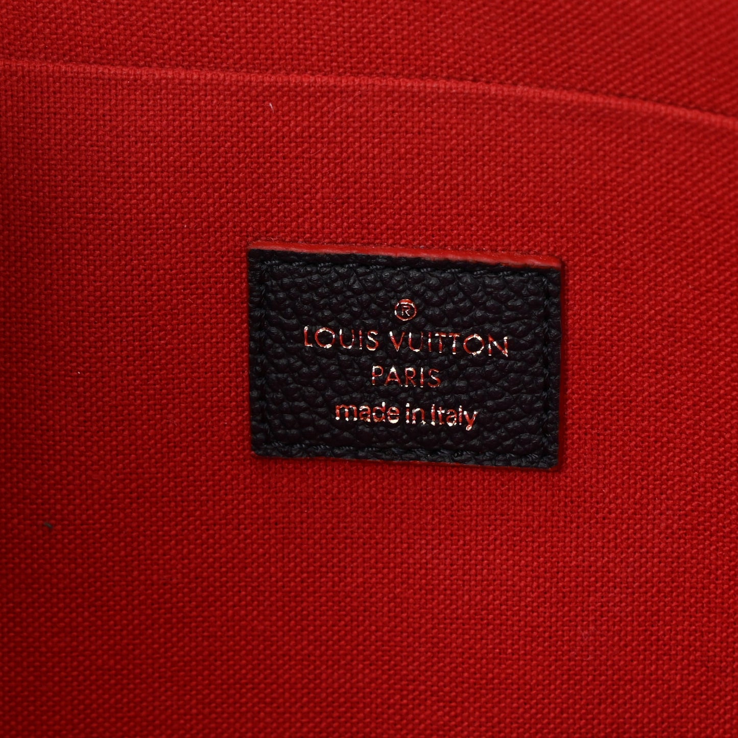Empreinte Pochette Felicie Chain Wallet Marine Rouge