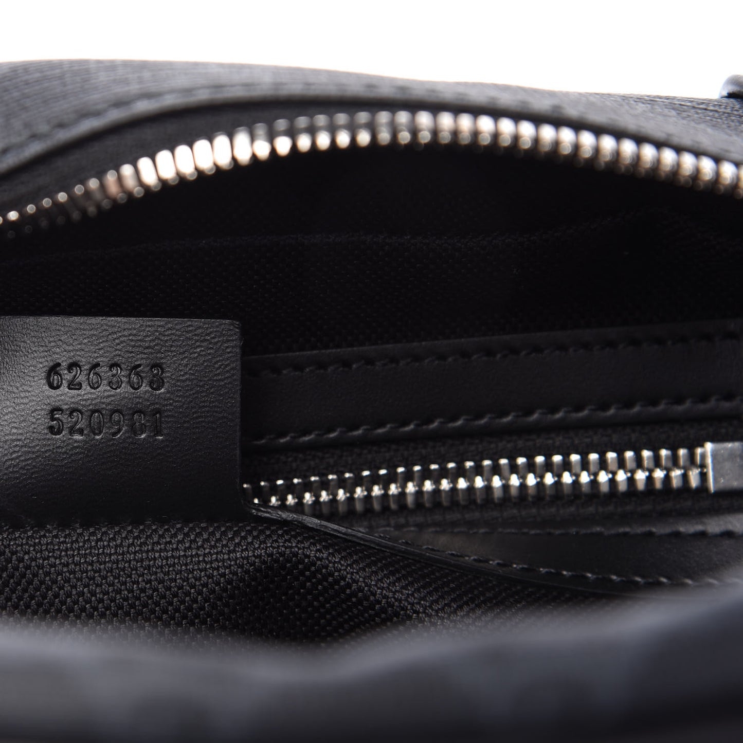 GG Supreme Monogram Selleria Calfskin Square Messenger Bag Black