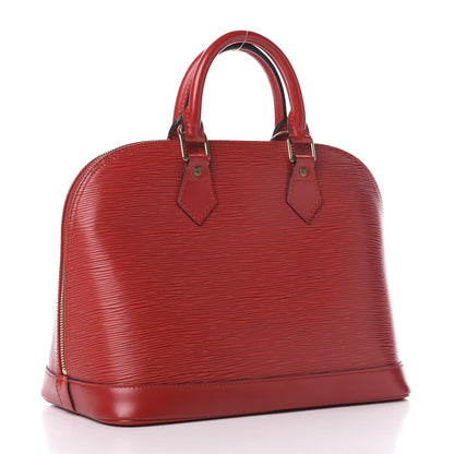 Louis Vuitton Epi Alma PM Castillan Red 2 of 9
