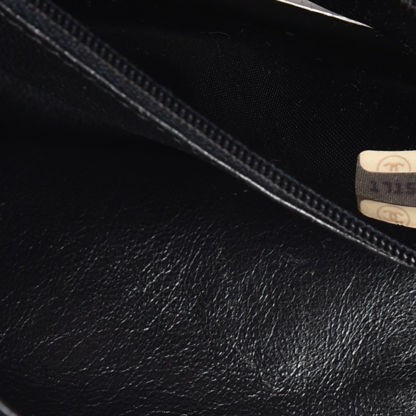 Lambskin Quilted Small Single Flap Black