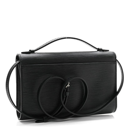 Louis Vuitton Epi Clery Black 3 of 10