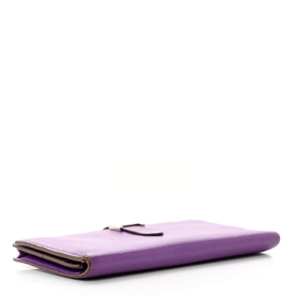 Hermes Chevre Mysore Bearn Wallet Parme 4 of 11
