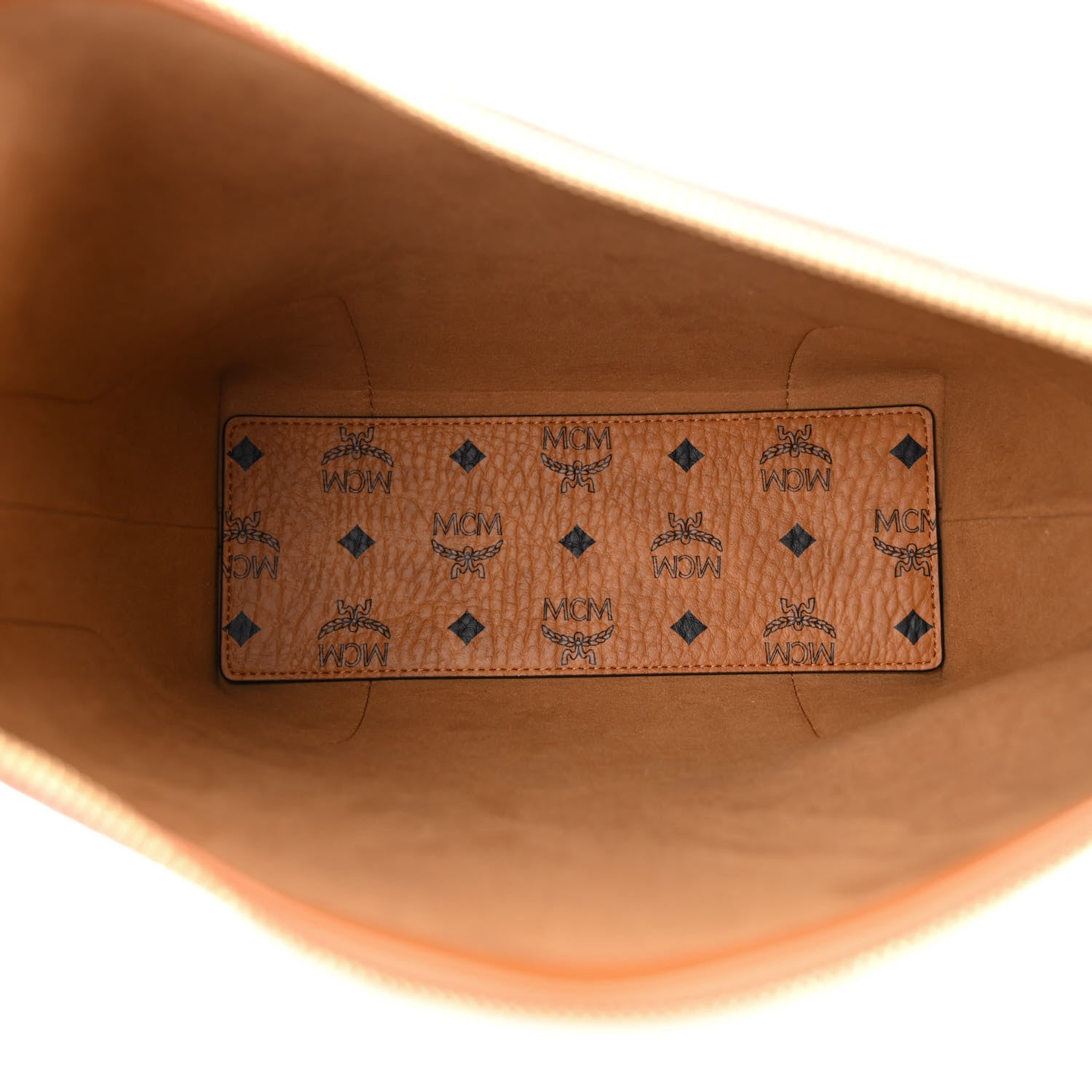 MCM Visetos Medium Klara Hobo Cognac 5 of 9