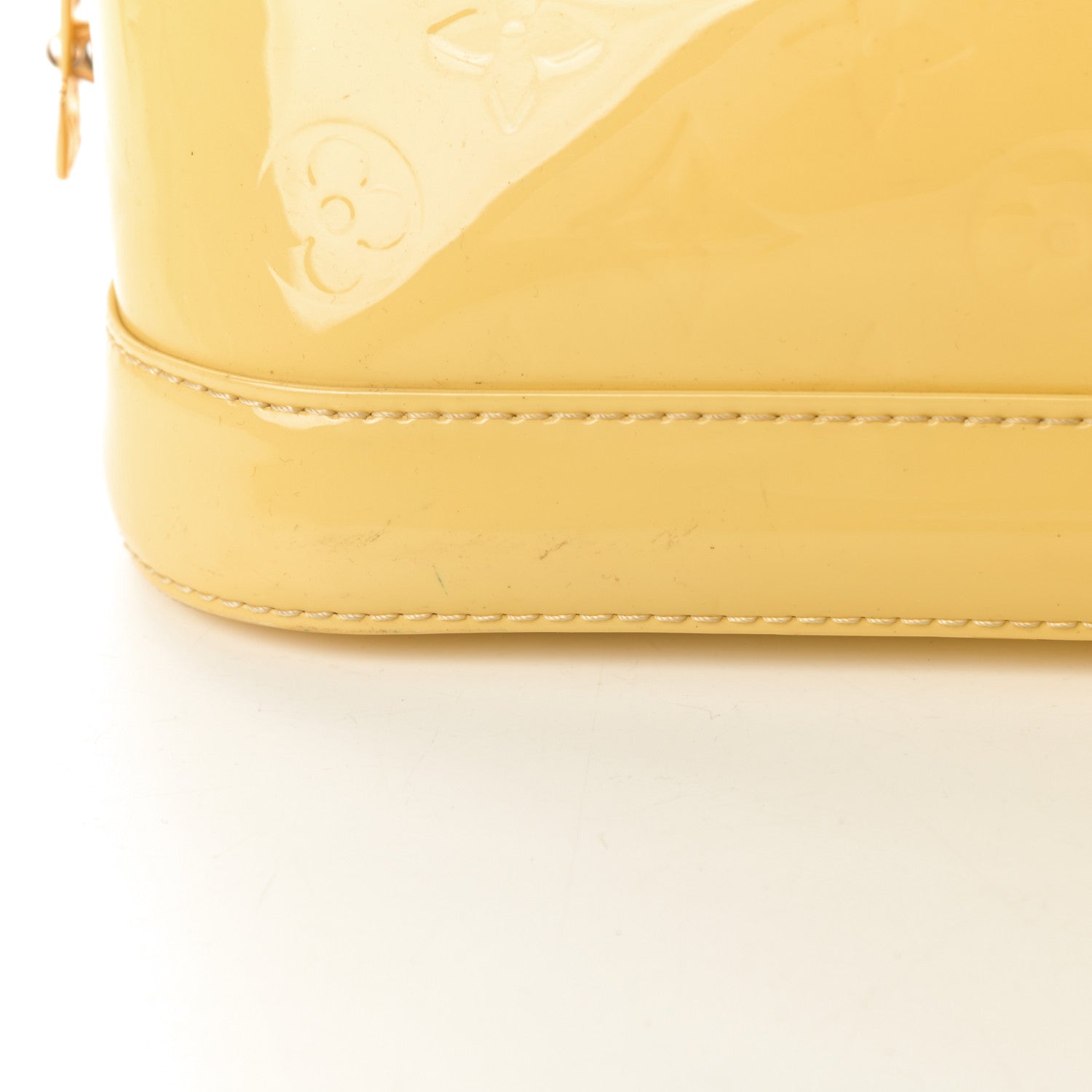 Louis Vuitton Vernis Alma PM Citrine 17 of 19