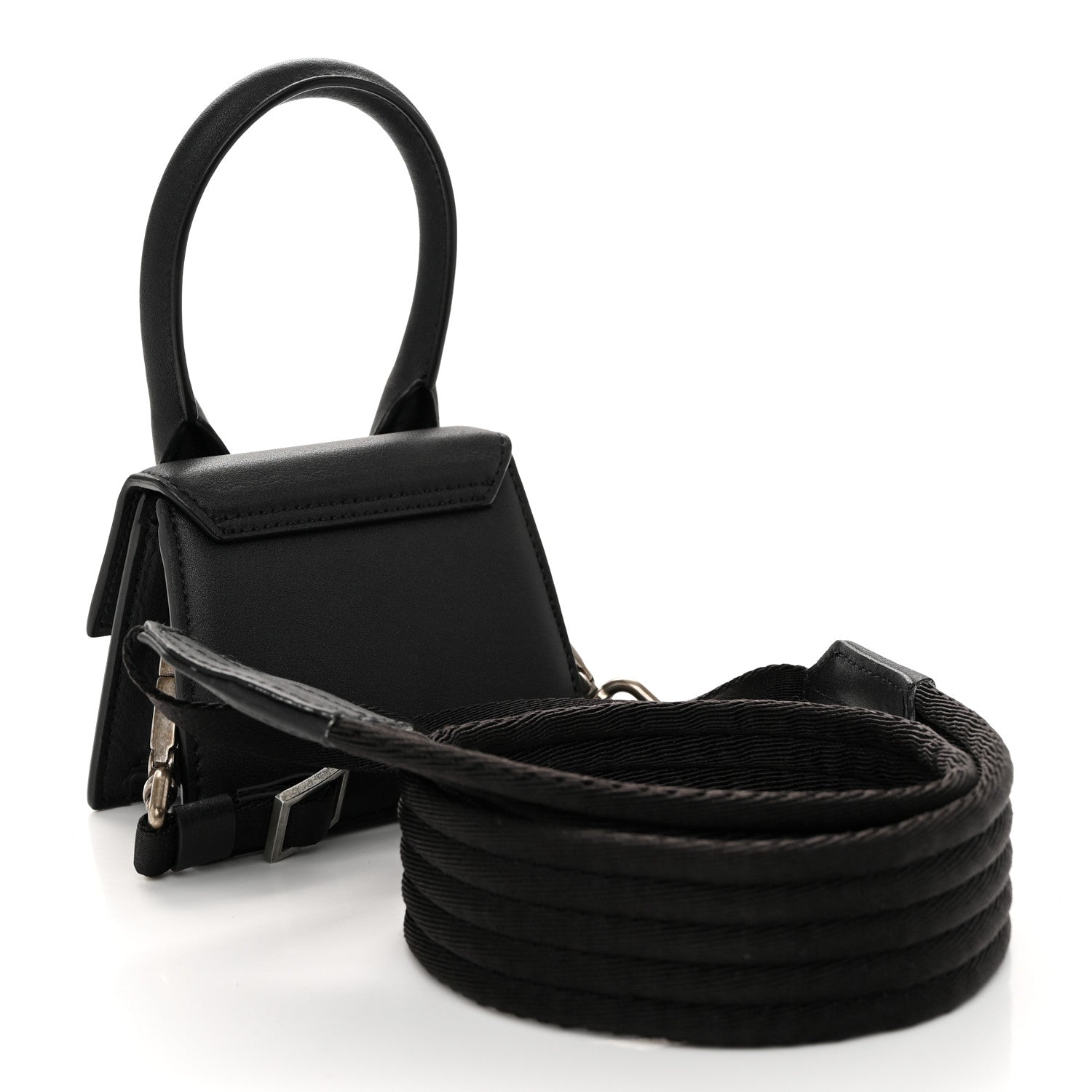 Jacquemus Smooth Calfskin Le Chiquito Homme Black 3 of 11