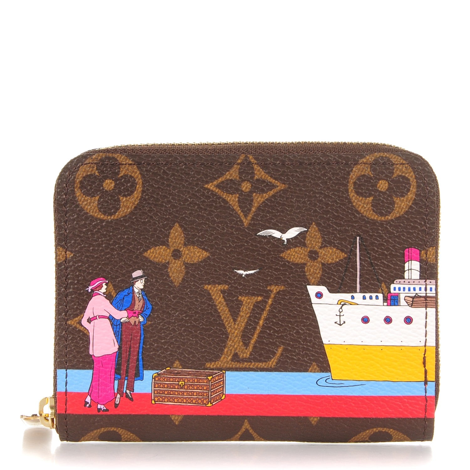 Louis Vuitton Monogram 2016 Christmas Animation Zippy Coin Purse 1 of 7