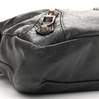 Balenciaga Agneau Giant 12 Rose Gold Hardware Town Black 9 of 14