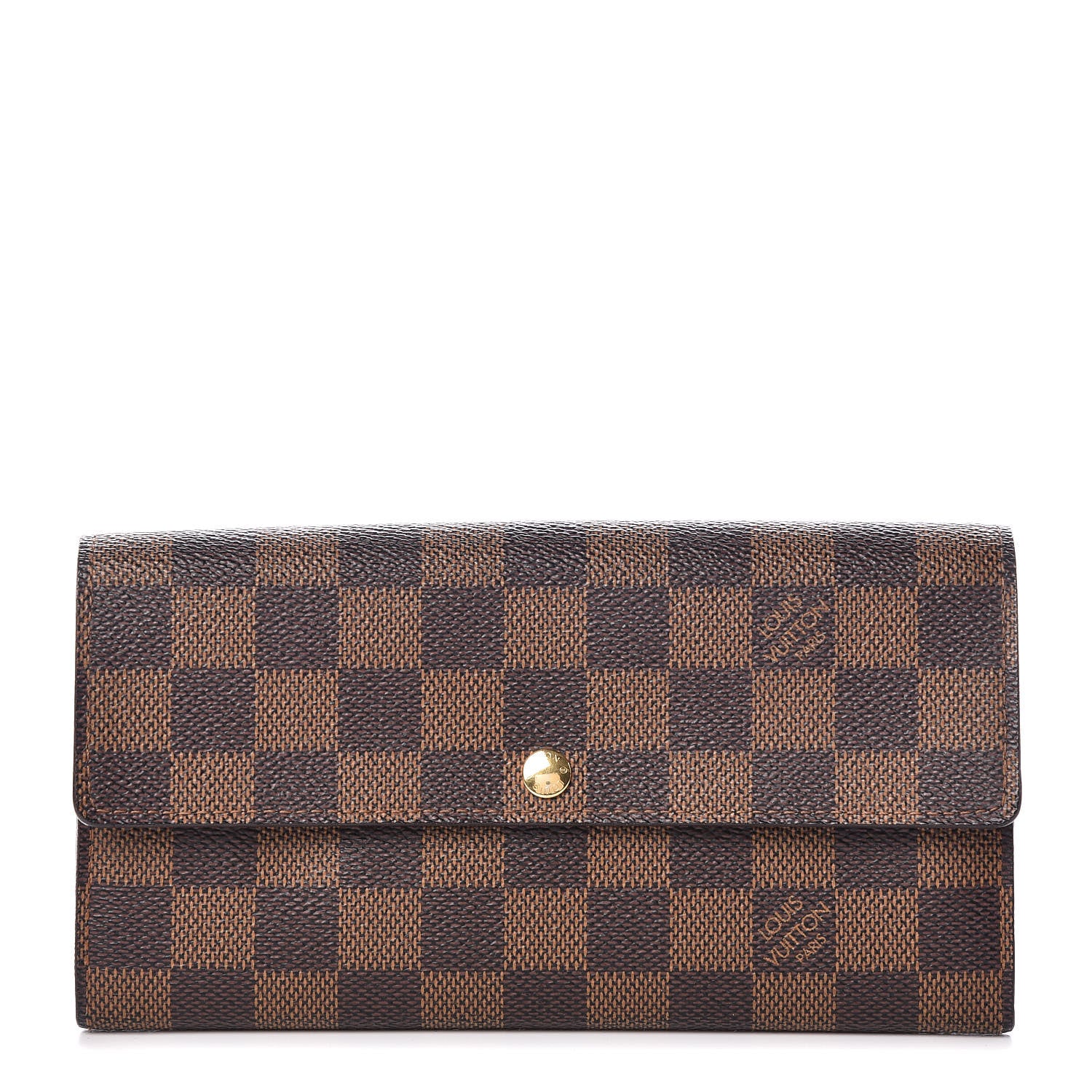 Louis Vuitton Damier Ebene Sarah Wallet 1 of 13