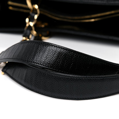 Chanel Caviar Quilted XL Grand Shopping Tote GST Black 11 of 11