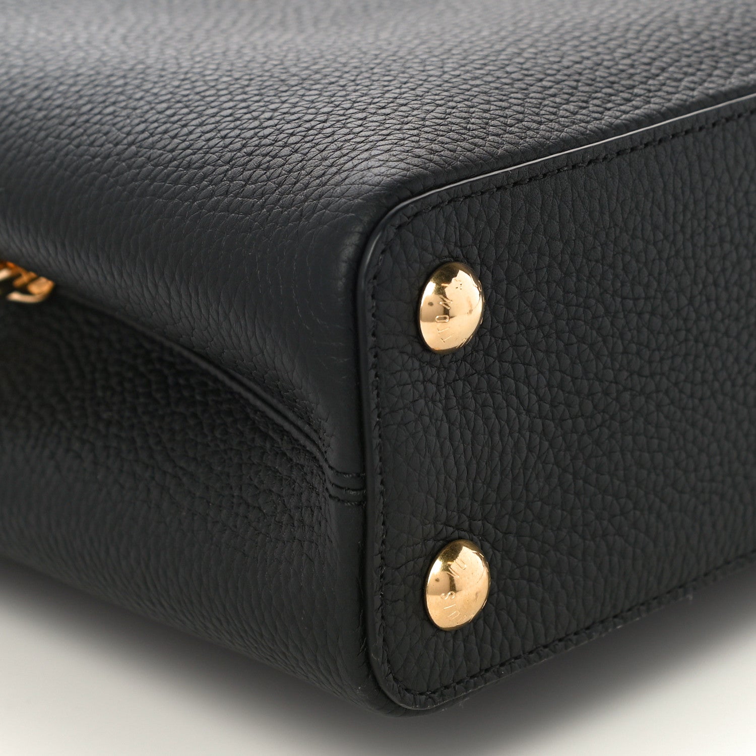 Louis Vuitton Taurillon Capucines BB Black General Blue 5 of 9