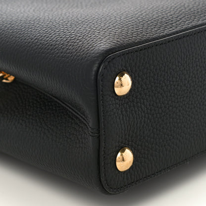 Louis Vuitton Taurillon Capucines BB Black General Blue 5 of 9