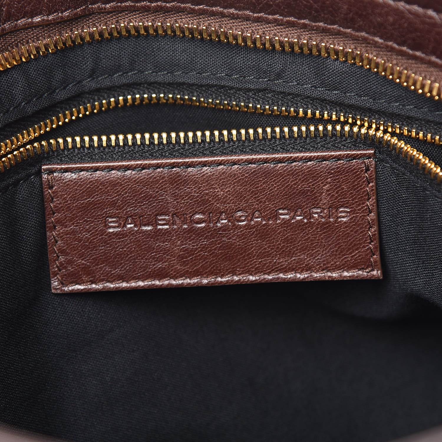 Balenciaga Agneau Giant 12 Gold Hardware City Cigare Fonce 7 of 12