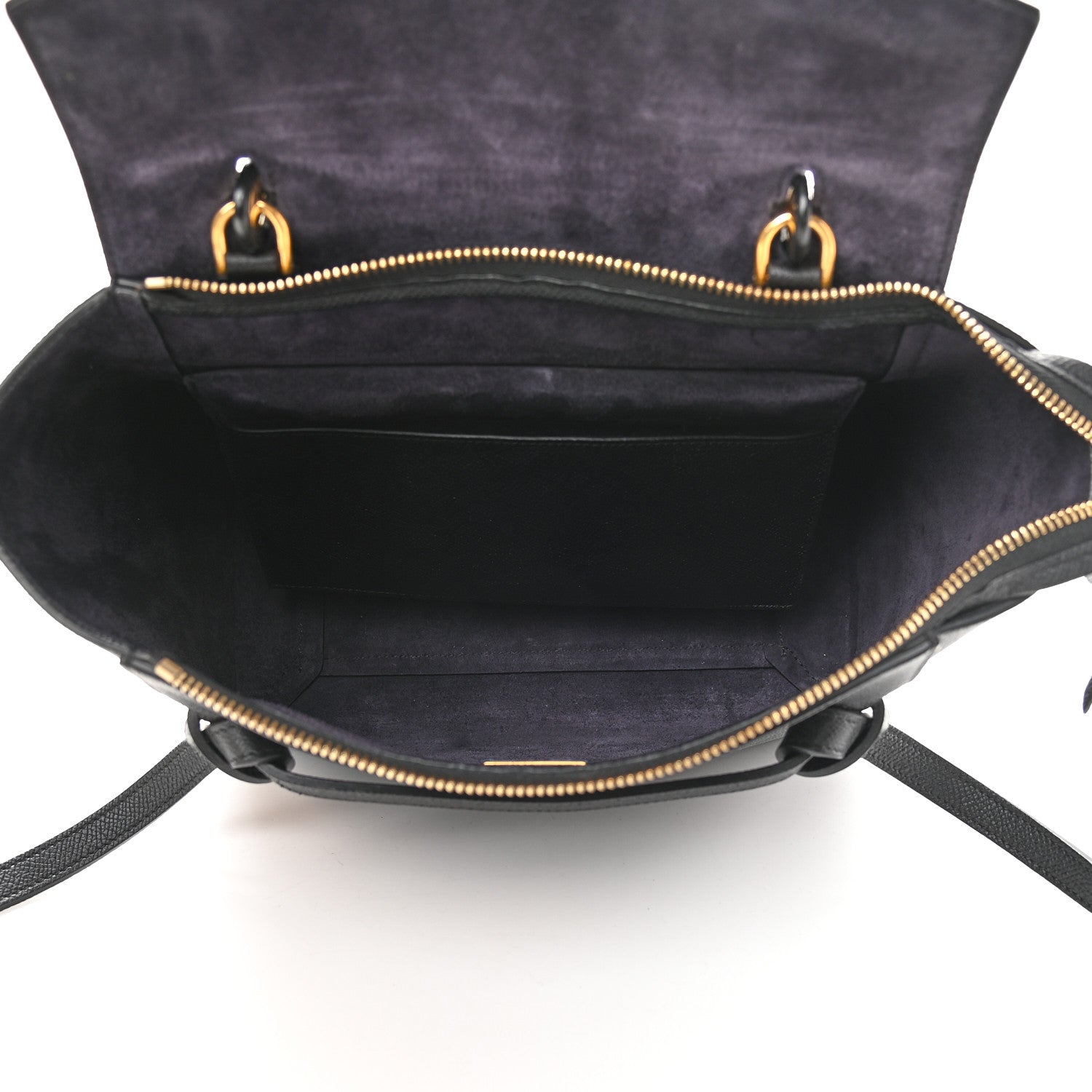 Celine Grained Calfskin Micro Belt Bag Black 5 of 8