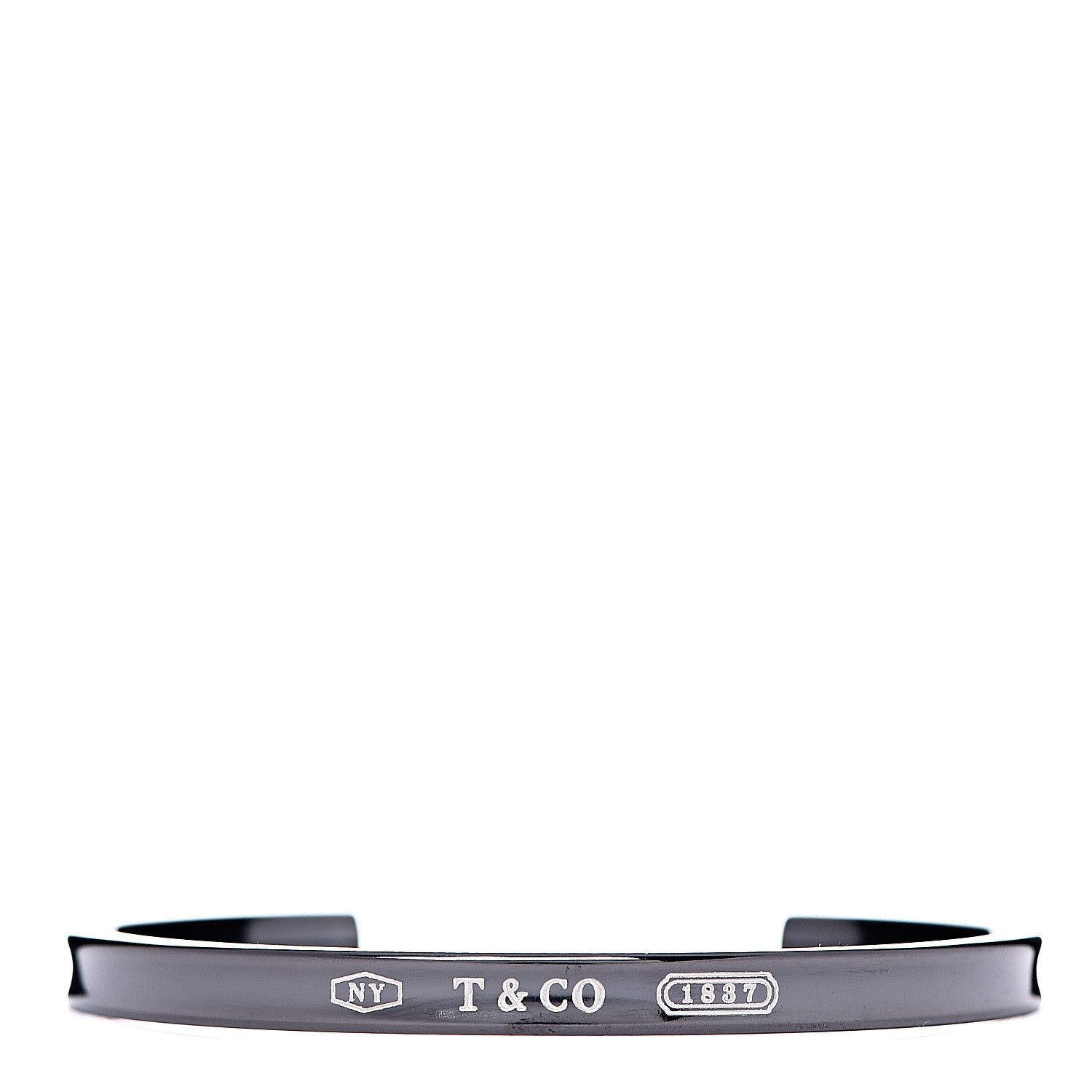Tiffany Titanium 1837 Narrow Cuff Bracelet 1 of 5