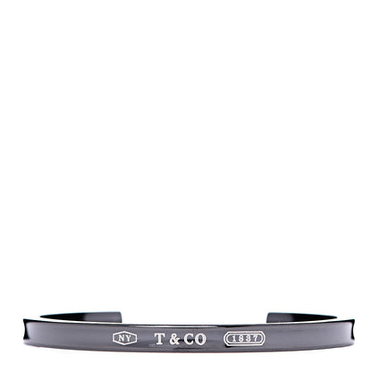 Tiffany Titanium 1837 Narrow Cuff Bracelet 1 of 5