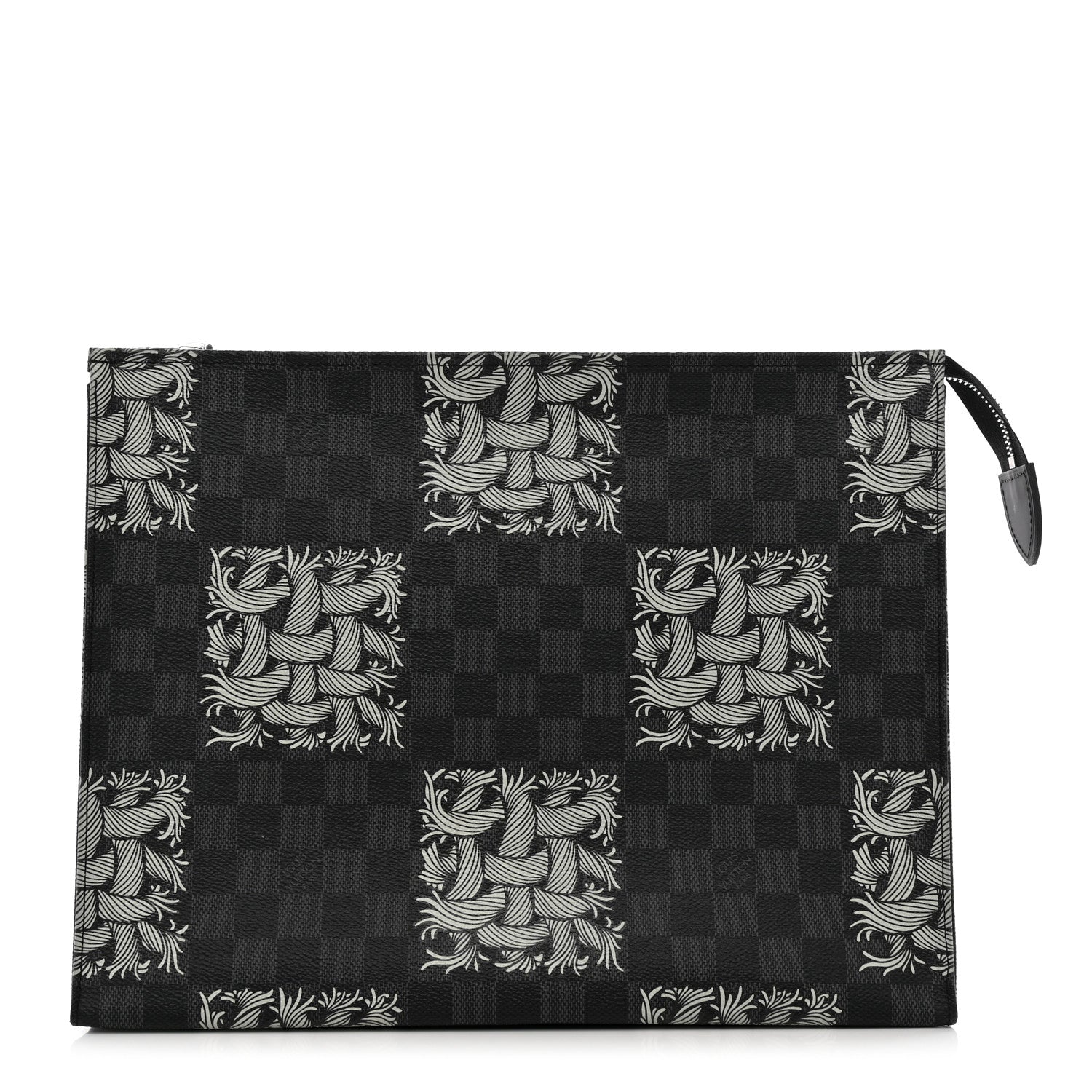 Louis Vuitton Damier Graphite Rope Pochette Voyage White 2 of 7