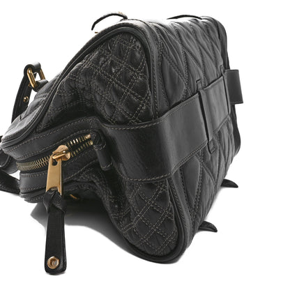 Marc Jacobs Lacquered Lambskin Quilted Satchel Black 8 of 11