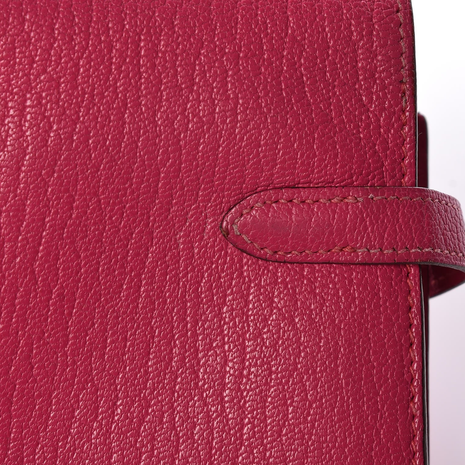 Hermes Chevre Mysore Kelly Longue Wallet Rose Shocking 13 of 13