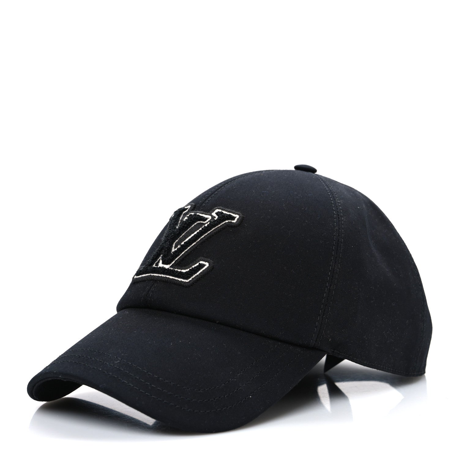 Louis Vuitton Cotton LV Signature Cap L Black 1 of 9