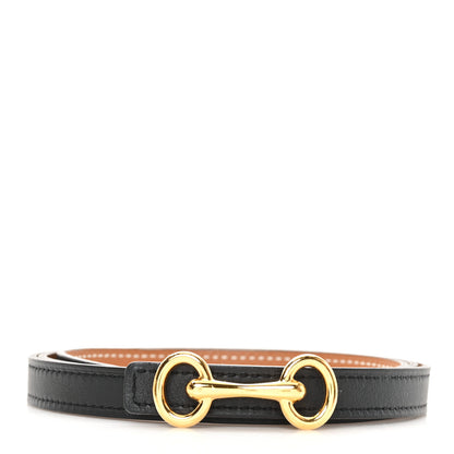 Hermes Epsom Swift 13mm Heritage 85 34 Belt Gold Black 1 of 4