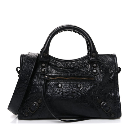 Balenciaga Agneau Arena Classic Hardware Le City Mini Black 1 of 9