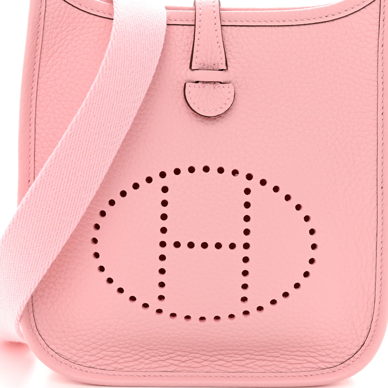Hermes Taurillon Clemence Evelyne TPM Rose Sakura 8 of 11