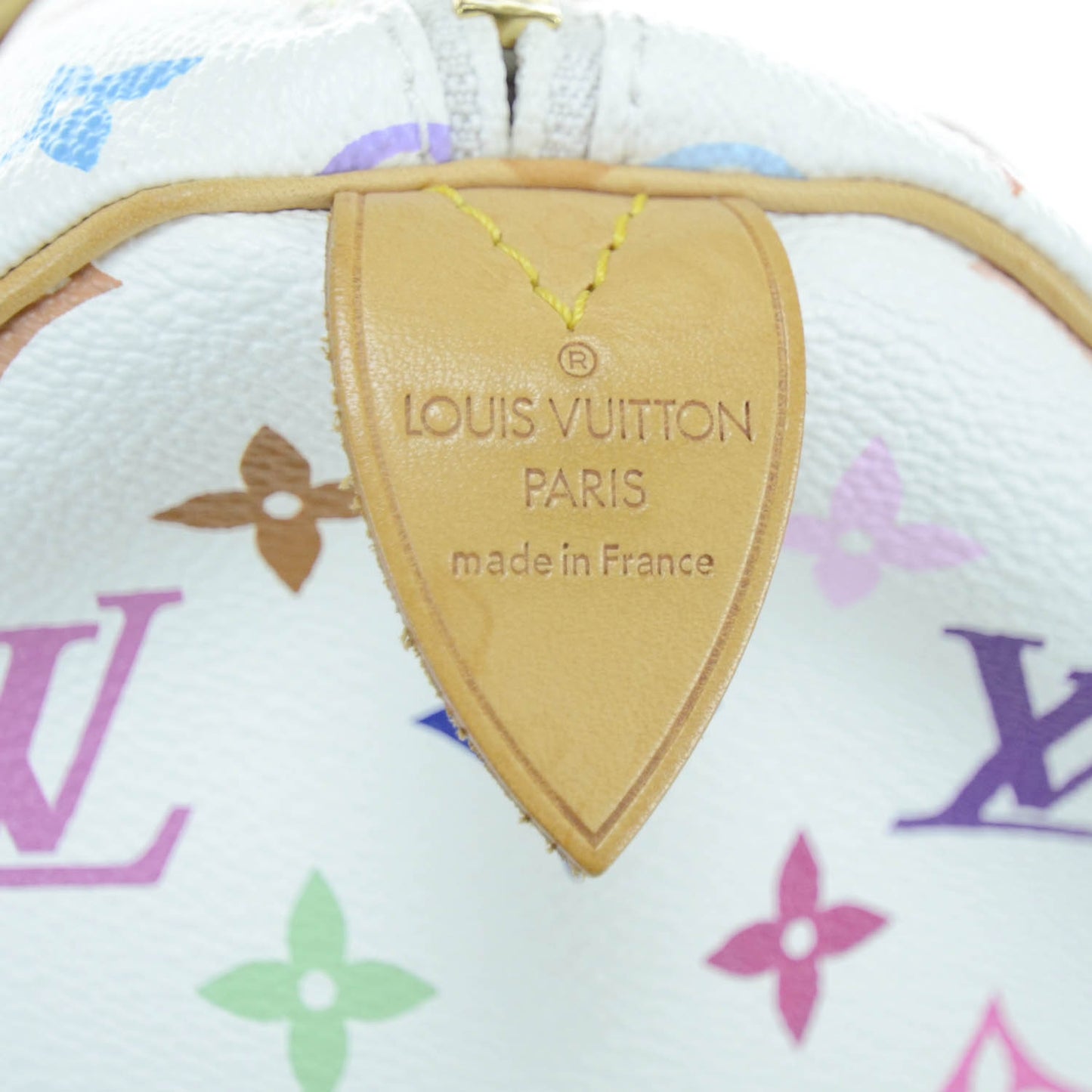 Monogram Multicolor Keepall 45 White
